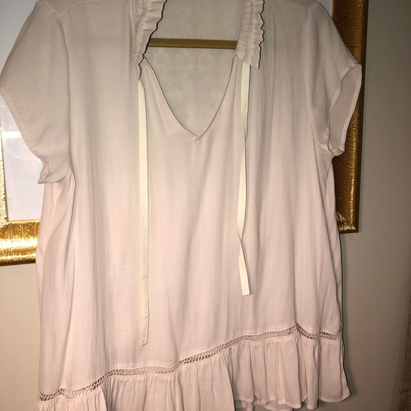 RO&DE off white blouse (M) - Picture 2 of 5